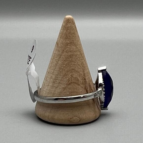 Bomb Party Can't Forget Me Purple Genuine Amethyst Quartz Stone Size 9 Ring - Picture 4 of 8